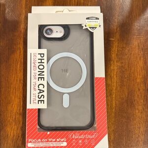 16E Black/White Smoked iPhone Case